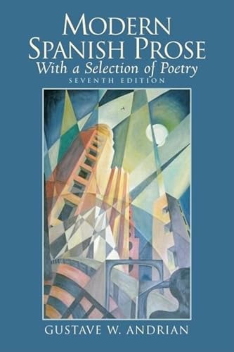 Imagen de archivo de Modern Spanish Prose: With a Selection of Poetry (7th Edition) a la venta por Iridium_Books