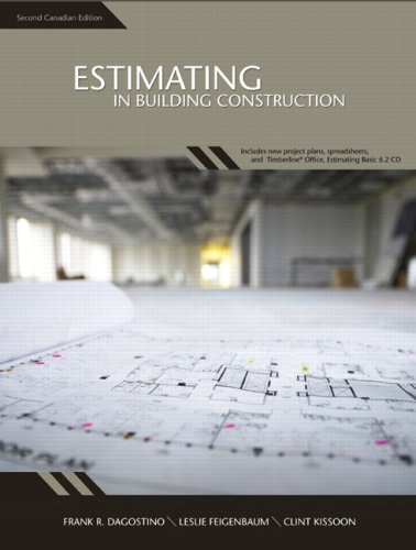 9780132231374: Estimating in Building Construction, Second Canadian Edition (2nd Edition)