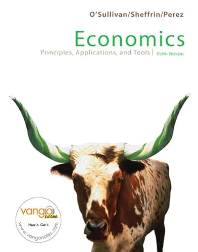 Beispielbild fr Economics: Principles, Applications, and Tools zum Verkauf von Wonder Book