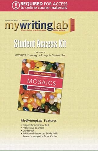 Stock image for Mosaics: Focusing on Essays for sale by Iridium_Books