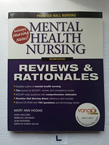 Imagen de archivo de Mental Health Nursing, 2nd (Prentice-Hall Nursing Reviews & Rationales) a la venta por SecondSale