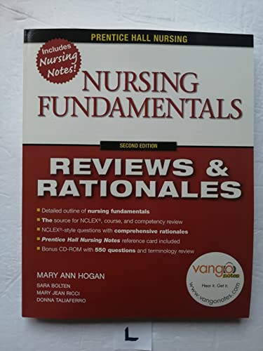 Stock image for Prentice Hall Reviews & Rationales: Nursing Fundamentals for sale by Books Unplugged