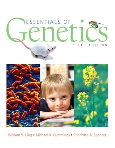 Beispielbild fr Essentials of Genetics zum Verkauf von Better World Books