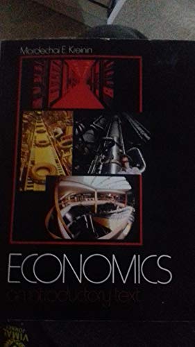 Stock image for Economics, an introductory text for sale by dsmbooks