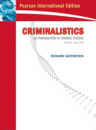 9780132243971: Criminalistics: An Introduction to Forensic Science (College Edition): International Edition