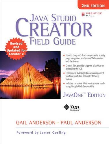 9780132254601: Java Studio Creator: Field Guide: JavaOne (sm) Edition