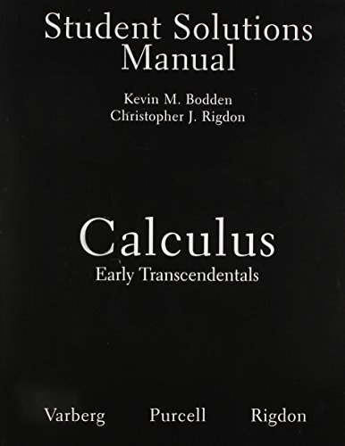 STDNT STUDY PAK, SA Calculus Early Transcendentals (9780132258937) by Rigdon, Steve