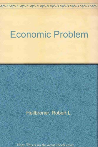 Stock image for The economic problem for sale by Wonder Book