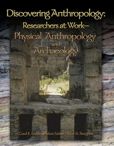Stock image for Discovering Anthropology: Researchers at Work-Physical Anthropology and Archaeology for sale by HPB-Red