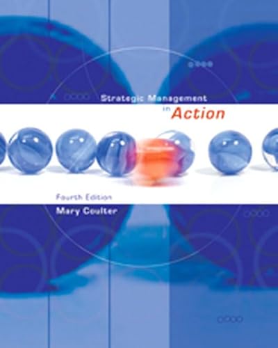 9780132277471: Strategic Management in Action: United States Edition