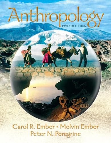 Beispielbild fr Anthropology (12th Edition) zum Verkauf von Wonder Book