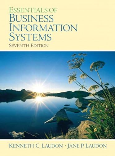 Beispielbild fr Essentials of Business Information Systems zum Verkauf von ThriftBooks-Dallas