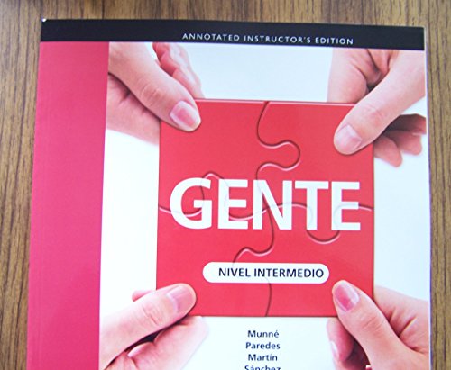 Imagen de archivo de Gente: Nivel Intermedio a la venta por GF Books, Inc.