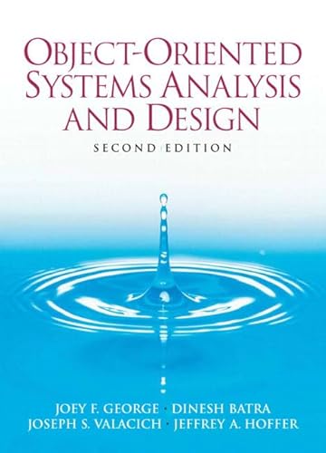 Beispielbild fr Object-Oriented Systems Analysis and Design (2nd Edition) zum Verkauf von Wonder Book