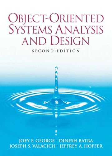 9780132279000: Object-Oriented Systems Analysis and Design: United States Edition