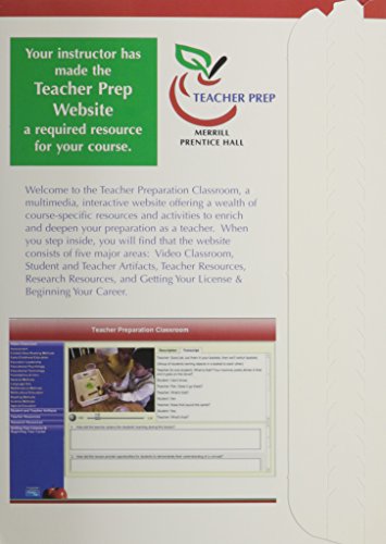 Stock image for Teacher Preparation Classroom (Supersite), 6 Month Access Code Card for sale by a2zbooks