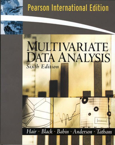 Beispielbild fr Multivariate Data Analysis: International Edition zum Verkauf von Anybook.com