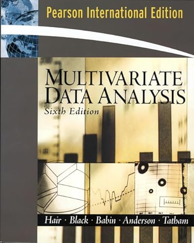 9780132281393: Multivariate Data Analysis: International Edition