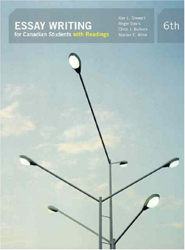 Stock image for Essay Writing for Canadian Students with Readings (6th Edition) for sale by Book Deals