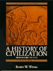 Imagen de archivo de History of Civilization, A: Prehistory to 1715 (Vol. I) a la venta por Irish Booksellers