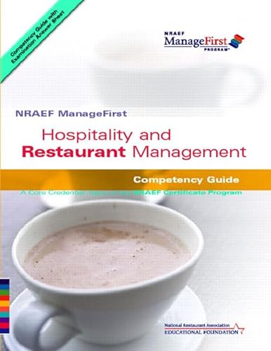 Stock image for NRAEF ManageFirst: Hospitality and Restaurant Management (NRAEF Manage for sale by Hawking Books
