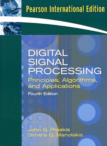 9780132287319: Digital Signal Processing: International Edition