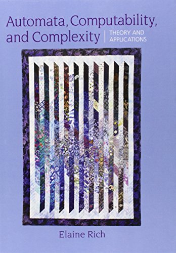 9780132288064: Automata, Computability and Complexity: Theory and Applications