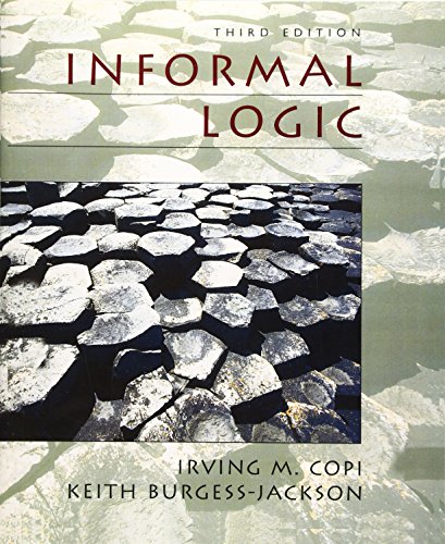 Stock image for Informal Logic (3rd Edition) for sale by KuleliBooks