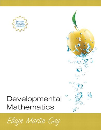 Imagen de archivo de Developmental Mathematics a la venta por The Book Cellar, LLC