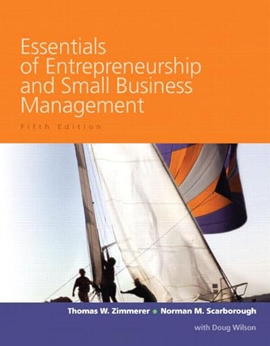 9780132294386: Essentials of Entrepreneurship and Small Business Management: United States Edition