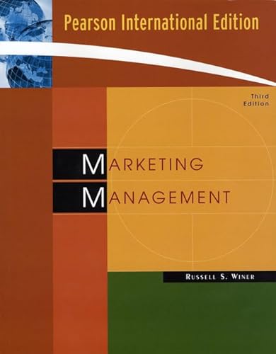 9780132296311: Marketing Management: International Edition