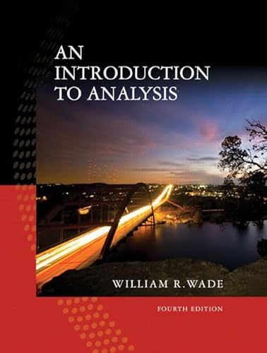 9780132296380: Introduction to Analysis, An