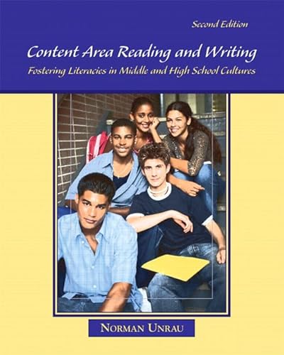 9780132298544: Content Area Reading and Writing: Fostering Literacies in Middle and High School Cultures (2nd Edition)