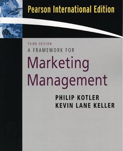 Stock image for Framework for Marketing Management : International Edition for sale by Ocean Tango Books