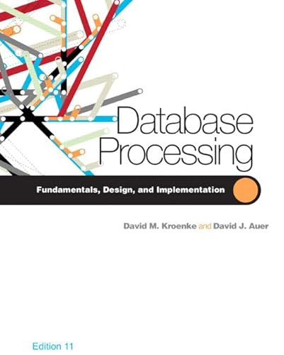 Beispielbild fr Database Processing zum Verkauf von Better World Books