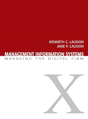 Beispielbild fr Management Information Systems : Managing the Digital Firm zum Verkauf von Buchpark