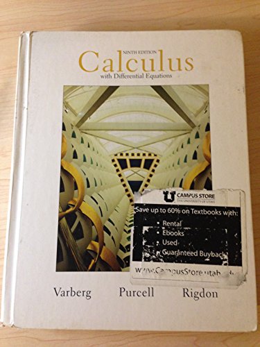 Beispielbild fr Calculus with Differential Equations zum Verkauf von BooksRun