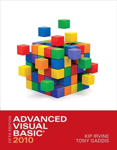 Stock image for Advanced Visual Basic 2010 for sale by Better World Books: West