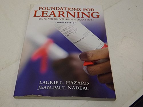 Stock image for Foundations for Learning: Claiming Your Education for sale by Your Online Bookstore