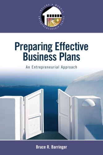 Beispielbild fr Preparing Effective Business Plans: An Entrepreneurial Approach zum Verkauf von ThriftBooks-Atlanta