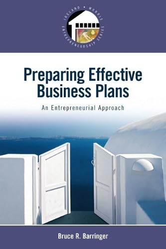 9780132318327: Preparing Effective Business Plans: An Entrepreneurial Approach