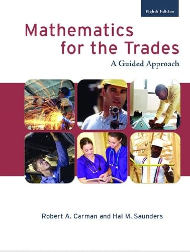 9780132321020: Mathematics for the Trades: A Guided Approach