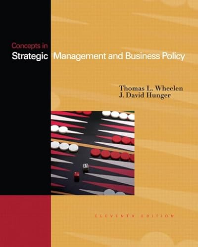 9780132323192: Strategic Management and Business Policy: Concepts