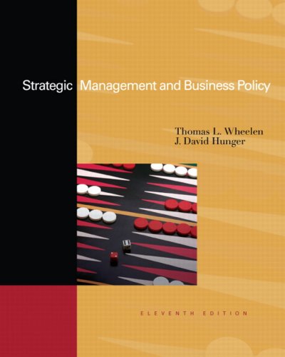 Imagen de archivo de Strategic Management and Business Policy: Concepts and Cases a la venta por SecondSale