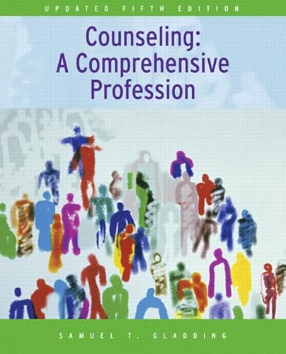 Imagen de archivo de Counseling: A Comprehensive Profession a la venta por Wonder Book