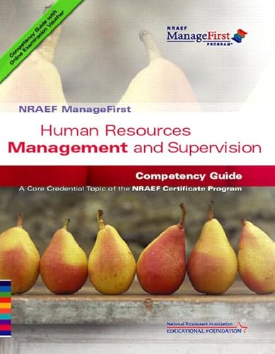 Stock image for NRAEF ManageFirst: Human Resources Management and Supervision w/ On-line Testing Access Code Card for sale by SecondSale