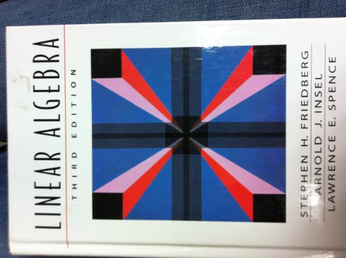 9780132338592: Linear Algebra (3rd Edition)