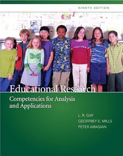 Imagen de archivo de Educational Research: Competencies for Analysis and Applications a la venta por ThriftBooks-Dallas