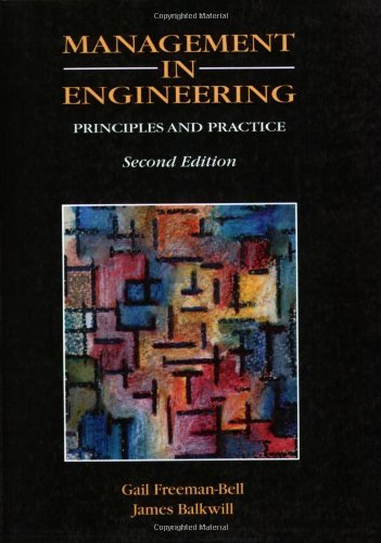 Stock image for Management In Engineering: Principles and Practice for sale by AwesomeBooks
