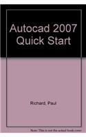 Imagen de archivo de AutoCAD 2007 Quick Start for Introduction to AutoCAD(R) 2007: A Modern Perspective a la venta por Iridium_Books
